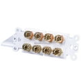 thumbnail image 3 of Monoprice High Quality Banana Binding Post Two-Piece Inset Wall Plate For 4 Speakers - Coupler Type, 3 of 4