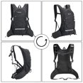 thumbnail image 4 of Mochila para acampar Wdftyju duradera de poliéster Negro, 4 of 9