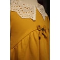 thumbnail image 2 of Eyelet Lace Collar Dress for Little Girls in Combed Cotton, 2 of 4