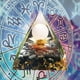 thumbnail image 5 of Regalos de estatuilla de decoración de mesa de dormitorio de casa de curación de meditación de pirámide de cristal, 5 of 7