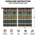 thumbnail image 2 of Blackout Kids Curtains,Colorful Football Field and Balls Pattern Childrens Insulated Curtains Set Of 2,Bedroom Essentials,Toddler Room Decor 42"x54", 2 of 5