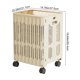 thumbnail image 3 of Large Capacity Movable Clothes Storage Basket With Wheels Folding Clothes Basket Multifunctional Clothes Storage Box For Bedroom And Bathroom, 3 of 5