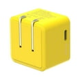 thumbnail image 3 of PortoUno - 30W Fast Charging, Side USB-C Port, Foldable Wall Adapter - Yellow, 3 of 6