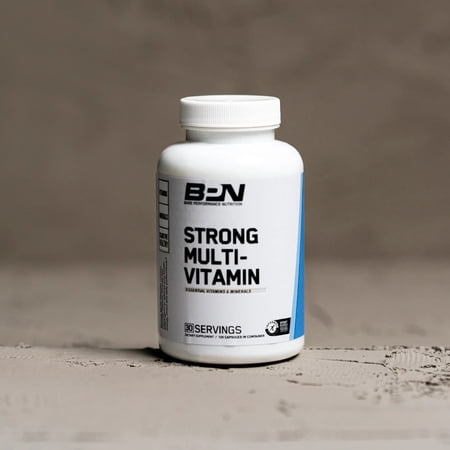Bare Performance Nutrition  BPN Strong Multi-Vitamin  Improved Cognitive Health  30 Servings