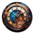thumbnail image 2 of Designart "Metaphysical Horology in a Watch" Fashion Oversized Wall Clock, 2 of 6