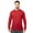 Brilliant Red, variant on Men's Core Active Long Sleeve T-Shirt, Sizes S-5XL