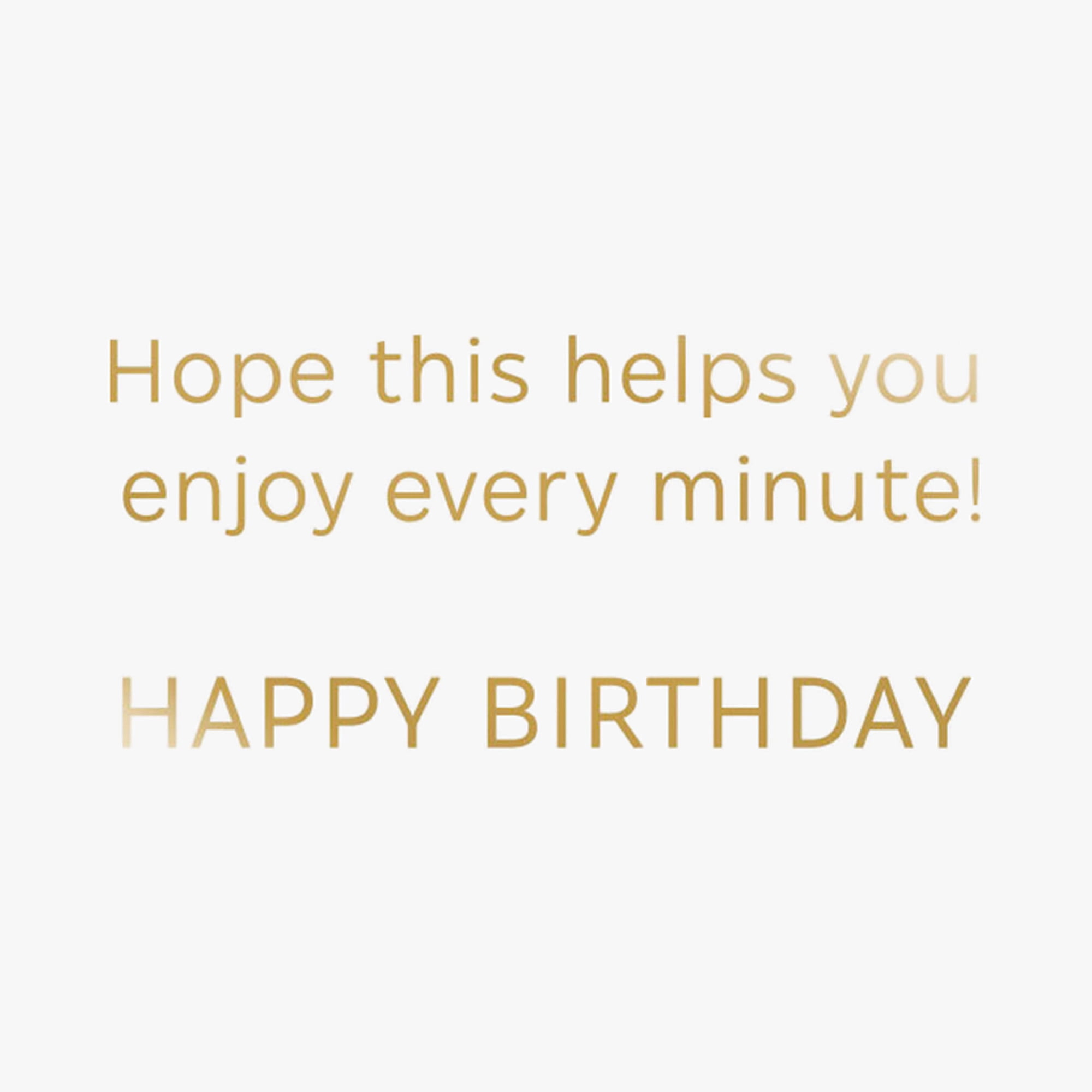 Hallmark Money Holder Birthday Card (Enjoy Every Minute)
