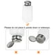 thumbnail image 4 of 3pcs Dispensadores de Alcohol Solvente 250ml (8.5oz) Bomba de Dispensador de Líquido de Presión hacia Abajo con Tapa de Acero Inoxidable Sellada, Blanco, 4 of 6