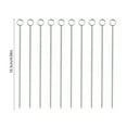 thumbnail image 3 of Gumesh 10-Pack Metal Cocktail Toothpicks, Reusable Bar Accessories for Garnish, Olives, Fruit, and Cheese Platters, 3 of 7