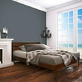 thumbnail image 3 of Acacia Aurora Solid Wood Bed Frame With headboard Queen Chocolate, 3 of 6