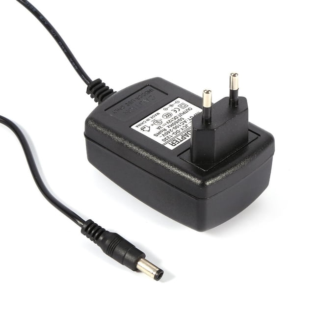 LHCER Cordon Adaptateur d'Alimentation, Transformateur Adaptateur d'Alimentation, AC 100-240V à DC 12V 3A Transformateur Adaptateur d'Alimentation pour Bande LED US / EU Plug