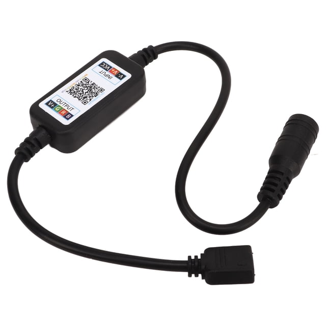 Mini controlador RGBLED, 2 piezas Mini controlador de música LED Bluetooth RGBLED Controlador de luz de tira LED Innovación moderna