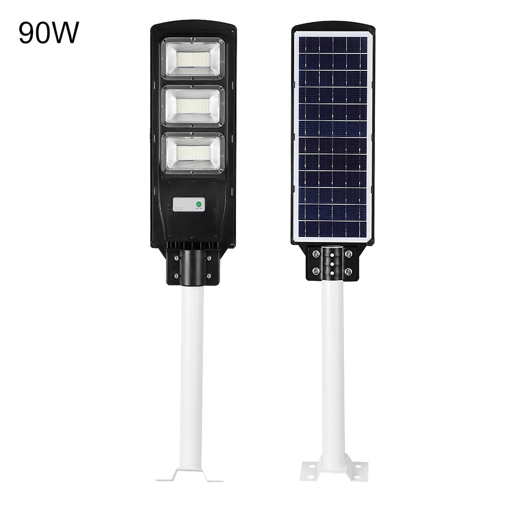 Sonew 90W LED Solar Powered Street Light Outdoor Radar Sensor Lights