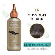 Clairol Beautiful Collection Advanced Gray Solution Hair Color, Midnight Black 3 oz