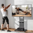 thumbnail image 2 of Wisfor 32"-65" Mobile Floor TV Stand Mount Bracket Rotation, Vertical Horizontal Support, 2 of 12