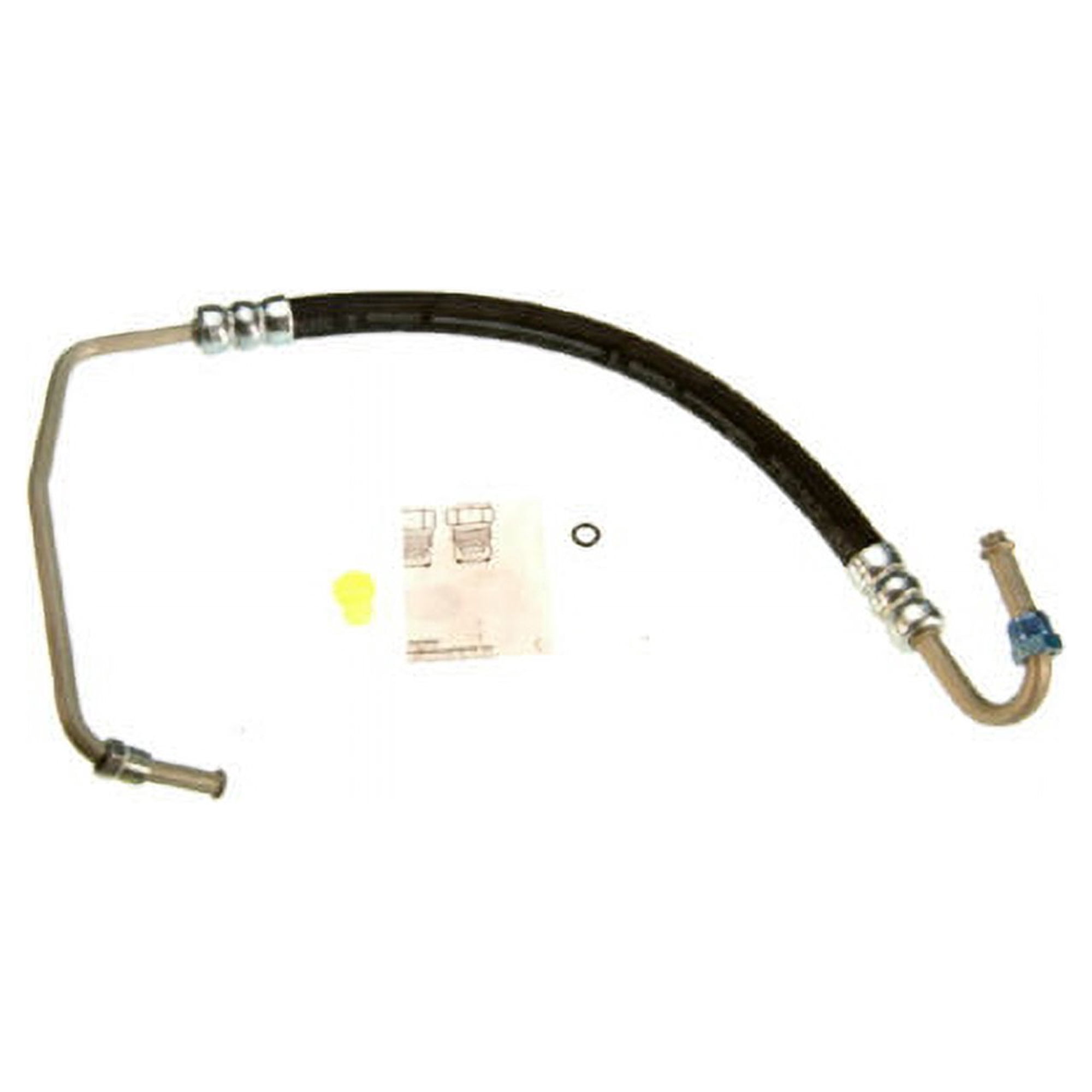 Pump To Gear Power Steering Pressure Line Hose Assembly - Compatible with 1982 - 1986 1988 - 1996 Ford E-150 Econoline 1983 1984 1985 1989 1990 1991 1992 1993 1994 1995