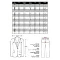 thumbnail image 3 of Men's 3 Button Single Breasted Dress Suits , 14 Colors, 3 of 3