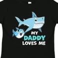 thumbnail image 4 of Inktastic My Daddy Loves Me with Cute Sharks Boys or Girls Toddler T-Shirt, 4 of 5