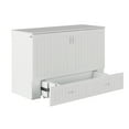 thumbnail image 6 of Southampton Murphy Bed Chest Queen White with Charging Station, 6 of 20