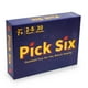 thumbnail image 1 of Juego de cartas Pick Six Ultimate con temática de fútbol para niños y adultos, 1 of 7