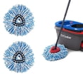 thumbnail image 1 of Paquete de 2 trapeadores giratorios compatibles O-Cedar EasyWring RinseClean, 1 of 5