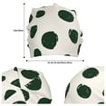 thumbnail image 2 of Gaeub Abstract Green Polka Dot Knit Cuffed Beanie Top Level Beanie Men Women Winter Knit Caps Soft Ski Hat, 2 of 7