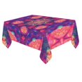 thumbnail image 1 of BSDHOME Mandala Cotton Linen Tablecloth 60x84 inches Tablecover Desk Table Cloth For Dining Room, Tea Table, Picnics, Parties, 1 of 5