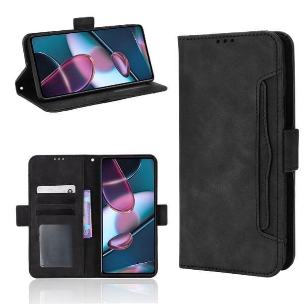 Funda Tipo Billetera GANGXUN para Motorola Edge 30 PRO – Tapa Flip con Tarjetero