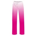 thumbnail image 5 of Frostluinai Yoga Wide Leg Pants for Girl High Waist Baggy Straight Leg Trousers Fashion Gradient Lounge Pants Soft Gym Pants with Pokcet, 5 of 9