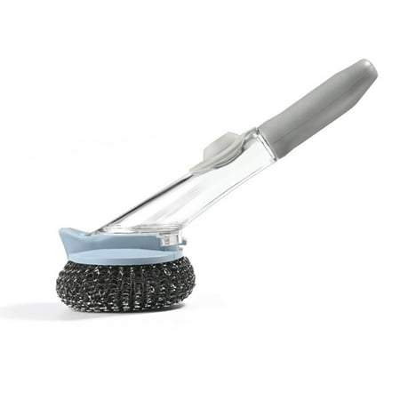 

Long Handle Cleaning Brush 2 In 1 No Leakage Sink Dispensing Home Kitchen