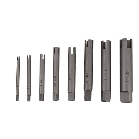

Hxdcxing Kitchen Faucetsfaucets High Quality Steel Broken Head Taps Remover Stripped Screw Tap Extractor Set (Silver A)
