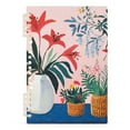thumbnail image 7 of FORMRS 1-Subject Spiral Notebook 8" x 5" College Ruled 60 Refillable Sheet A5 Hard Cover, Flowers and Leaves, 7 of 7