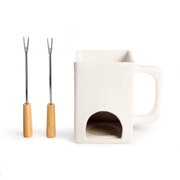 Kikkerland Fondue For Two Mug