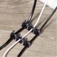 thumbnail image 3 of 100 clips para cables, clips autoadhesivos, organizador de cables, gestión de cables, 3 of 6