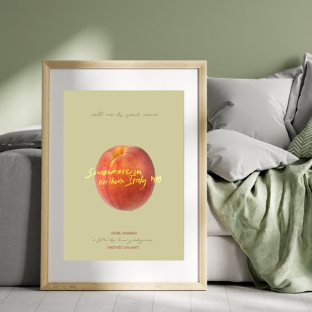 POSTER A3 Call Me by Your Name Poster, Call Me by Your Name Print, Custom Poster, Vintage Inspired Poster, Vintage Poster, Minimalist Art, Home Art-UNFRAMED
