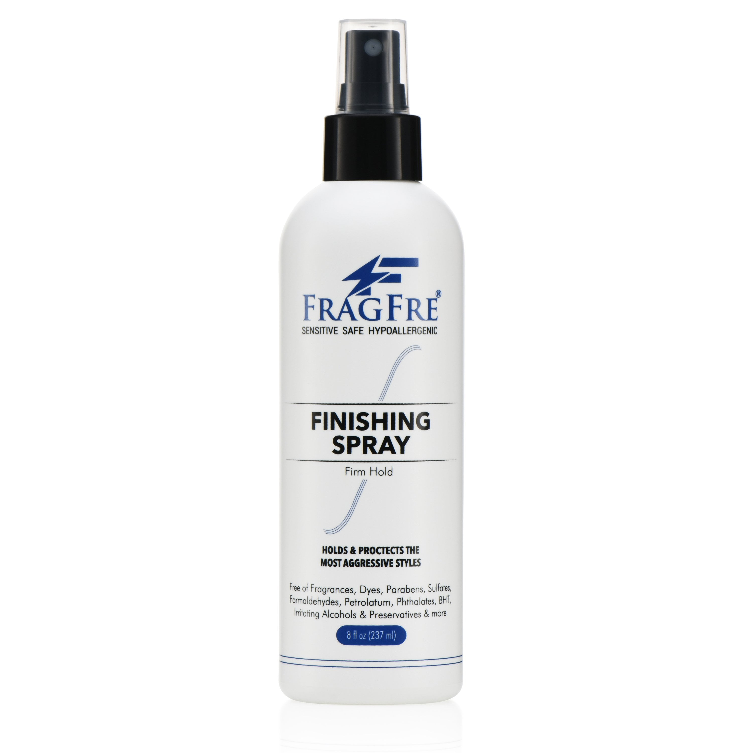 FRAGFRE Hair Finishing Spray Firm Hold 8 oz Hair Spray for Sensitive