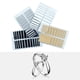 thumbnail image 5 of 4x Anillos Sueltos Ajustador de Tamaño DIY Reductor Pegatinas Espaciador Guardia Anillos Invisibles Ajustador de Joyería para Evitar Que Se Resbale Y jinwen Ajustador de tamaño de anillos, 5 of 8