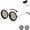 Silver, variant on Adjustable Tint Polarized Round Sunglasses, 1-9 Gears Adjustable Photochromic Sunglasses with Built-in ND Filter