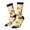 3 Black, variant on Hamburger Pizza Coke Crew Socks for Men & Women, Breathable Casual Athletic Ankle Socks