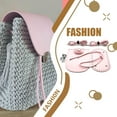 thumbnail image 1 of 7 Pieces Bag Repair Kit Shoulder Crochet Basket Bottom Strap Drawstring Handbag Making Accessories Wallets Adults Kids Handmade Crafting Supplies Pink, 1 of 5