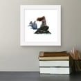 thumbnail image 5 of Gallery Pops The Little Mermaid Live Action - Ariel On The Rocks Wall Art, White Framed Version, 12" x 12", 5 of 5
