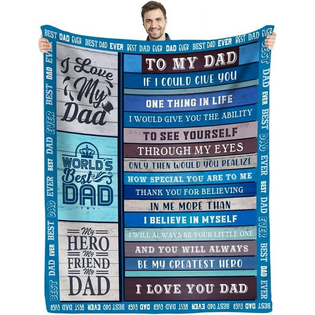 LHSHID Gifts for Fathers Day for Uncle from Daughter Birthday Gifts for Uncle Who Wants Nothing to My Uncle Soft Christmas Bday Present for Uncle from Sons 30x40in