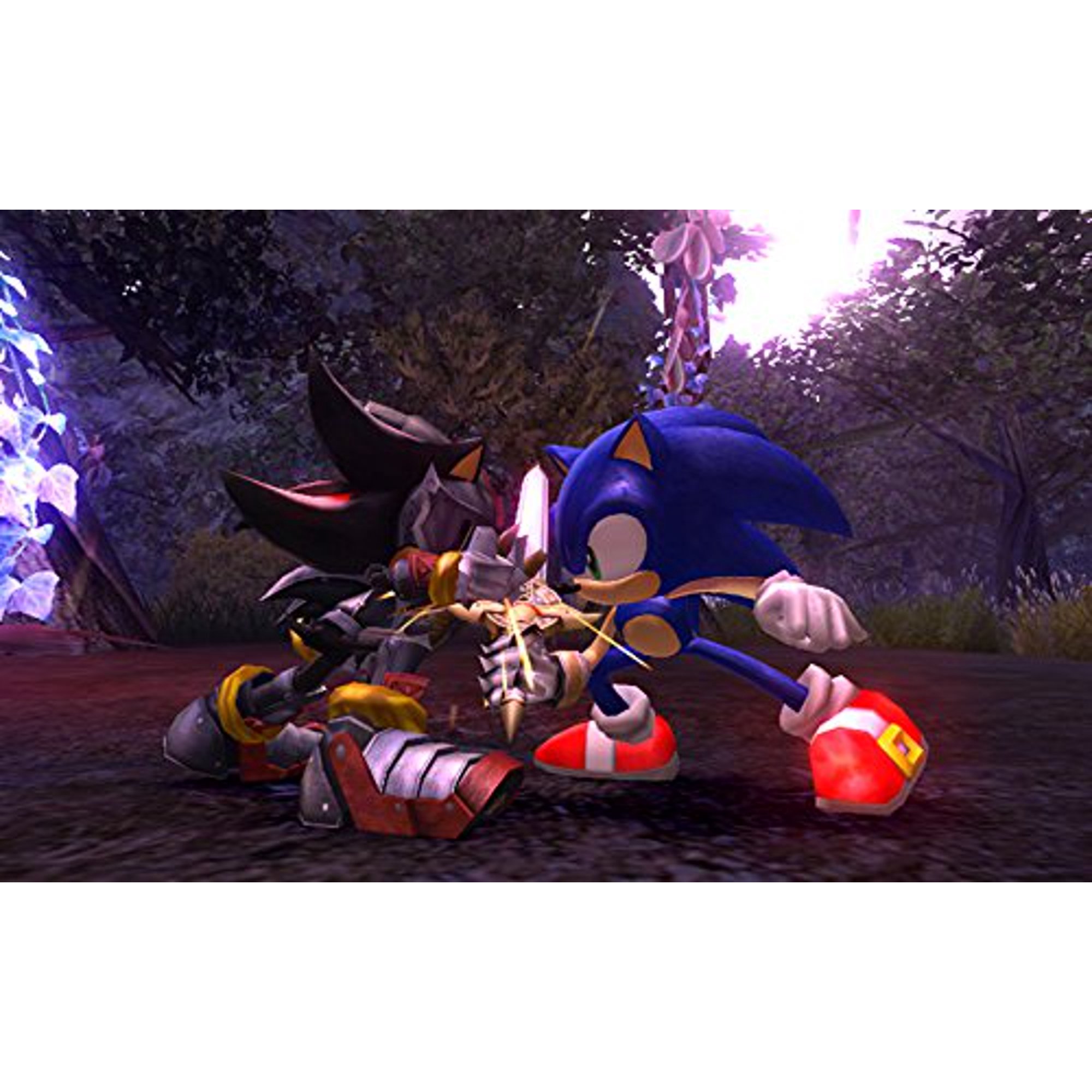 Shadow The Hedgehog Game Wii Sonic And The Black Knight - Technical View