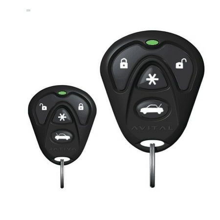 Avital Remote bundle - Two Avital 7143L 4 Button Replacement remotes for 4103LX