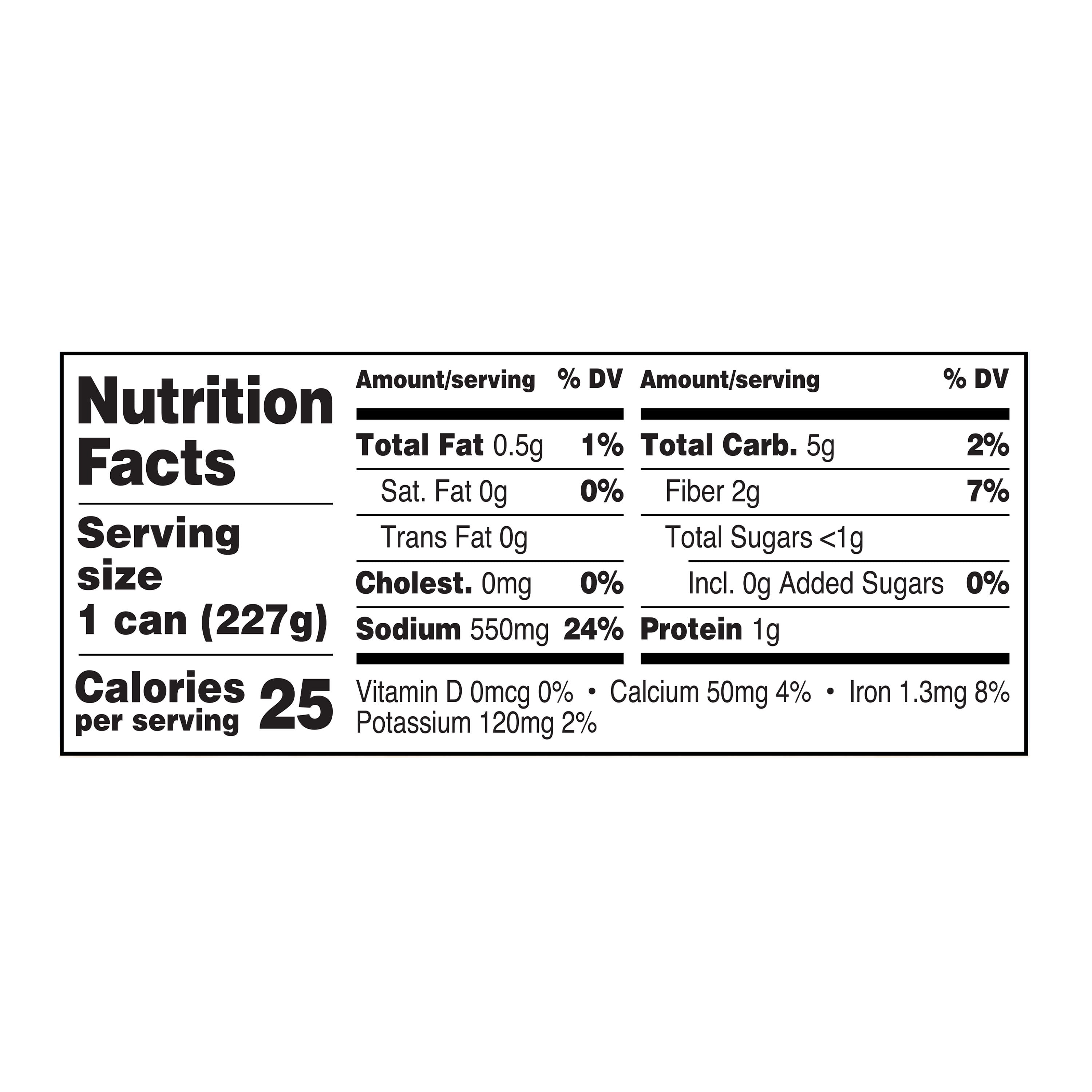 (12 pack) Great Value Cut Green Beans, 8 oz