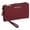 Dark Cherry, variant on Michael Kors Women's Saffiano Leather Crossbody Handbag, Black