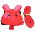 thumbnail image 4 of Senjay Rabbit Leash Harness Set, Small Pet Rabbit Fancy Leash Double‑lace Design With Lovely Rabbit Decoration For Small Pet For Outdoor, 4 of 8
