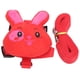 thumbnail image 4 of Juego de arnés y correa elegante para conejos para mascotas pequeñas, nailon duradero para mascotas que tiran de caminar, color rojo S, 4 of 5