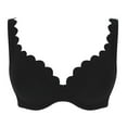 thumbnail image 4 of Panache Spirit Lauren Plunge Underwire Bikini Top (SW1784),38J,Black, 4 of 7