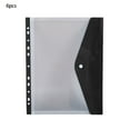 thumbnail image 2 of Tuvgenk Durable Plastic Storage Bags 11-Hole Black 6-Piece Set Storage Bags Practical Multifunction for Home Use, 2 of 8